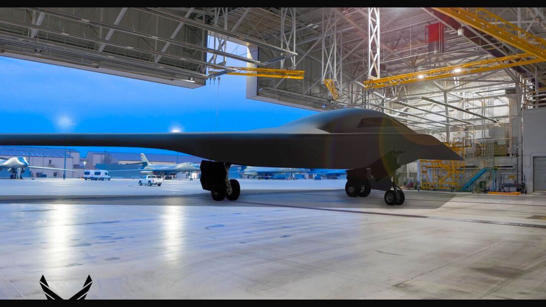 Northrop Grumman B-21-Bomber: Neue Zeichnung von Januar 2020.