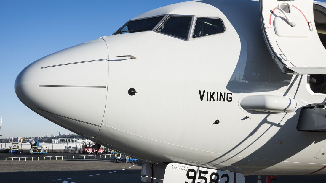 P8 Norwegian Air Force Viking Delivery Flyaway