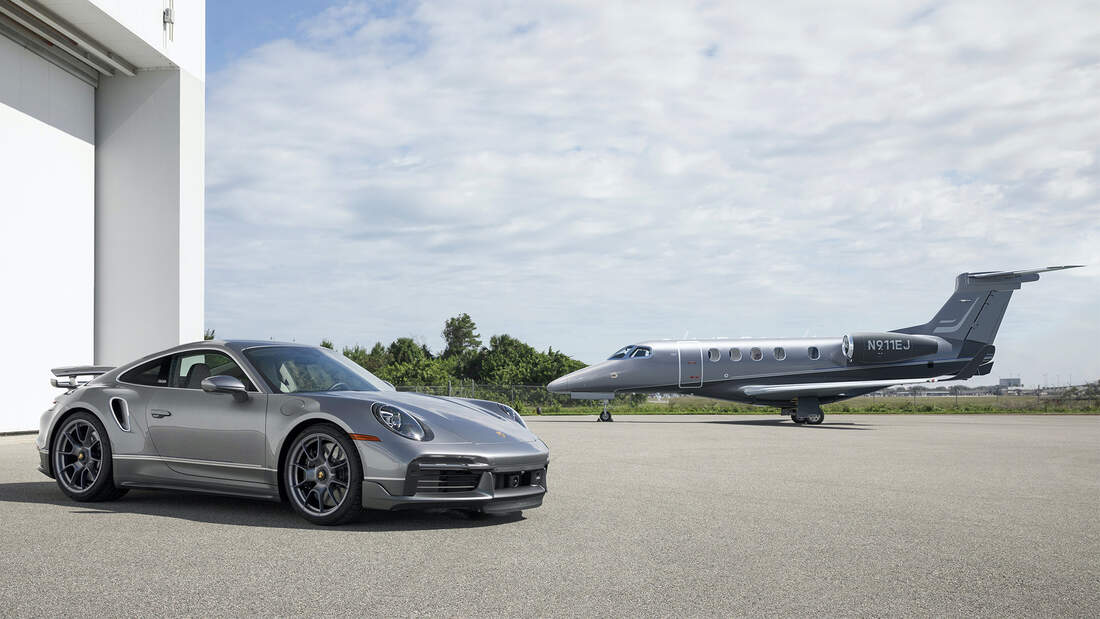 Porsche 911 Turbo S Phenom 300E Jet Duet