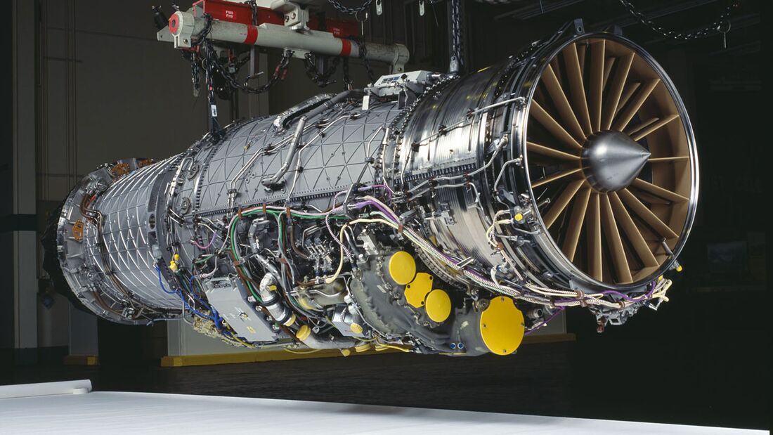 Pratt & Whitney F135-Triebwerk für die Lockheed Martin F-35.