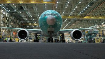 Produktion der Boeing 777 in Everett.