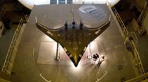Research lab tests fuel-efficient, flying-wing aircraft 