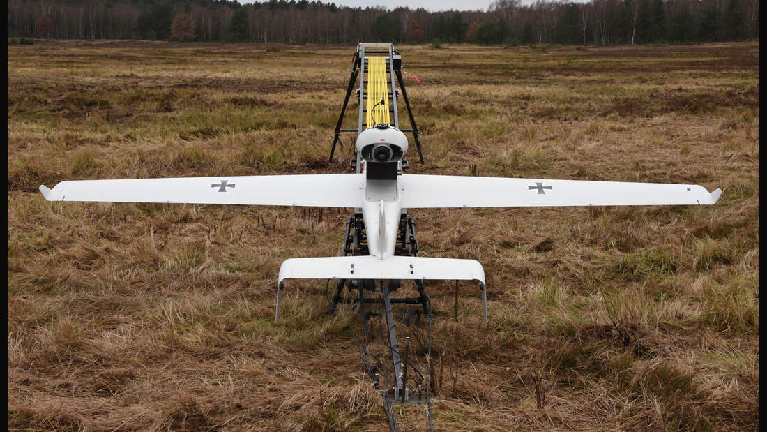 Rheinmetall Luna NG auf Katapult.