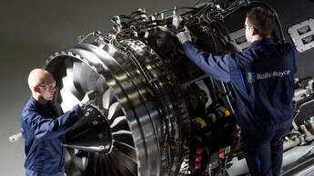 Rolls-Royce BR725 aus Dahlewitz.