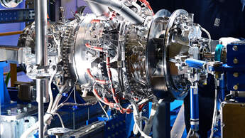Rolls-Royce entwickelt eine kleine Gasturbine speziell als Antrieb von hybrid-elektrischen Fluggeräten.