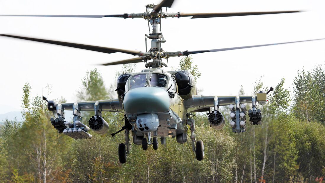 Russian Helicopters hat die Ka-52 zur M-Version weiterentwickelt.