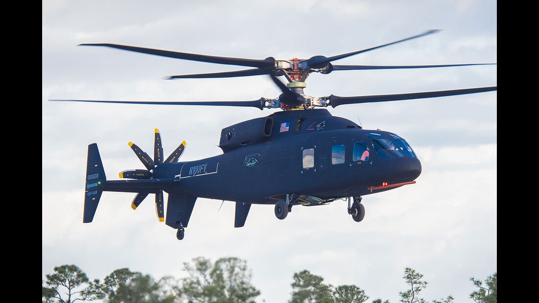 Sikorsky-Boeing SB>1 Defiant Erstflug in Florida 2019