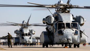 Sikorsky CH-53K King Stallion des US Marine Corps.