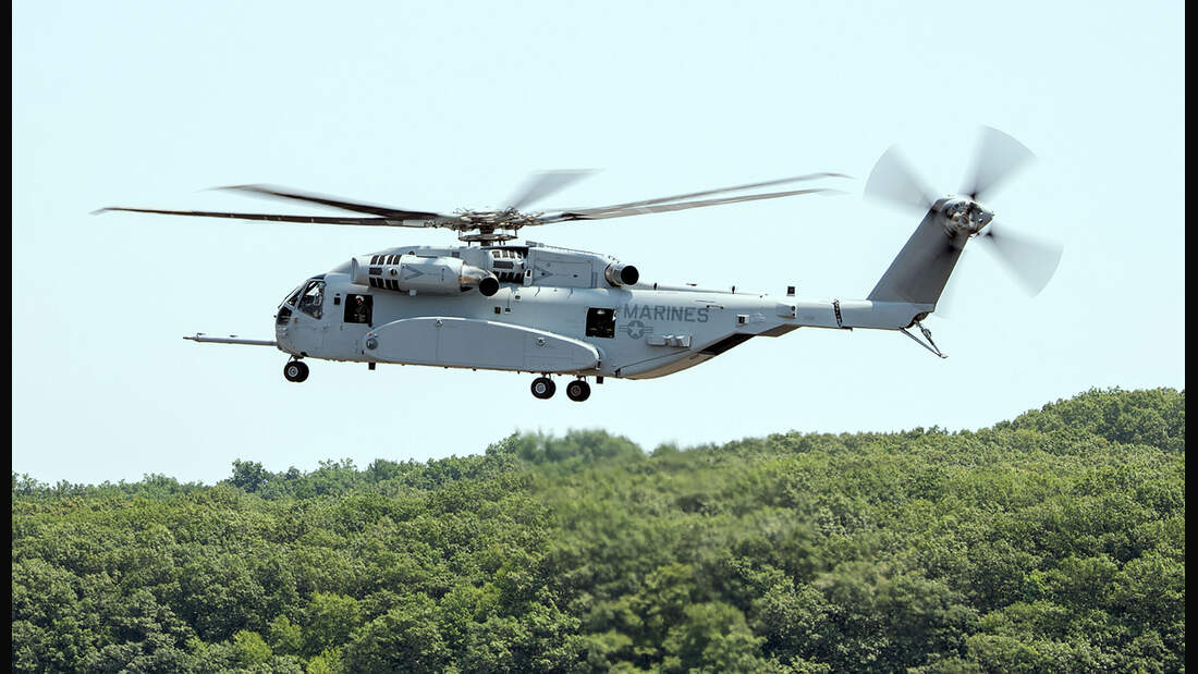 Sikorsky CH-53K des US Marine Corps.