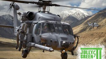 Sikorsky HH-60W Jolly Green II (Zeichnung).
