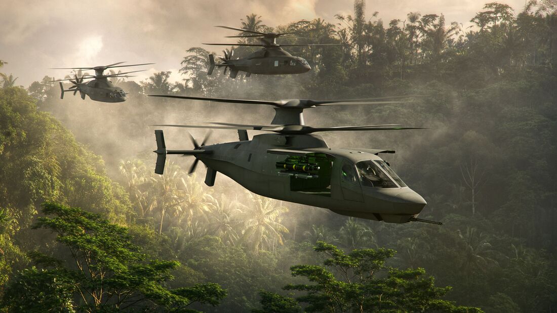Sikorsky ist mit Raider-X am FARA-Wettbewerb der US Army beteiligt.