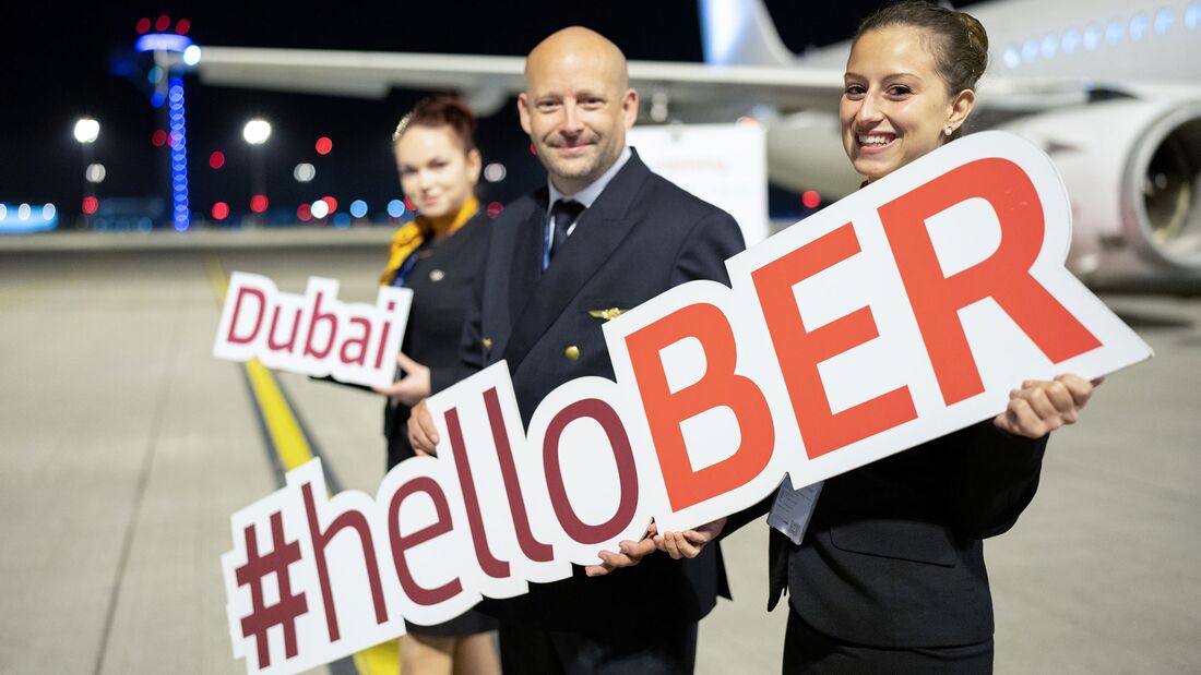 SmartLynx fliegt mit A321 zweimal wöchentlich von Berlin nach Dubai.