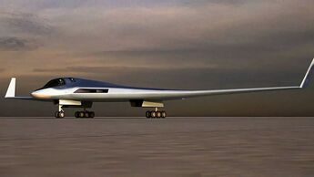 So könnte der nächste russische Bomber aussehen. Entwickelt wird der PAK DA von Tupolew.