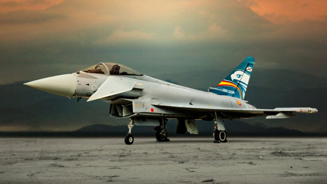 Spanien hat auf der ILA 2022 in Berlin 20 weitere Eurofighter Typhoon bestellt.