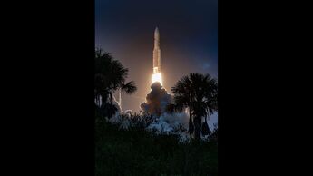 Start der Ariane 5-Mission VA251 am 16.Januar 2020.