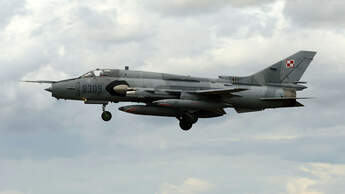 Suchoi Su-22 Polen Landung