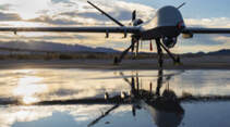Sun sets over the MQ-9 Reaper