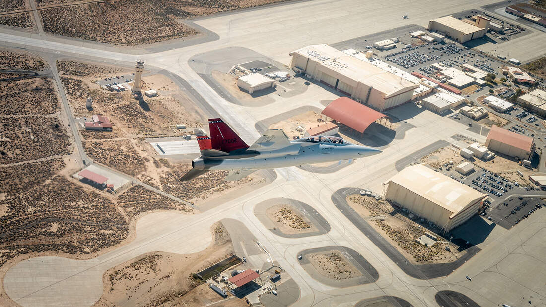 T-7A über Edwards AFB
