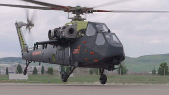 TAI ATAK-2 beim Erstflug am 28. April 2023.