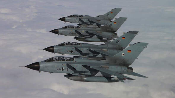Tornados der Luftwaffe am 1. April 2020 auf dem Rückweg aus Jordanien.