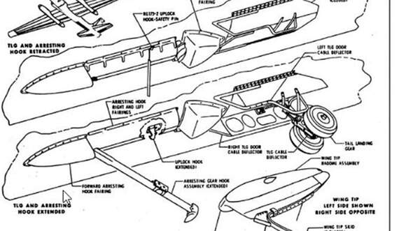 U-2 Zeichnung Fanghaken