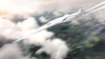 Überschall-Geschäftsreisejet