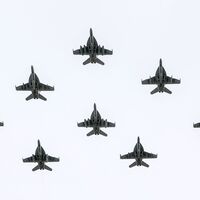VFA-37 Hornets in Formation