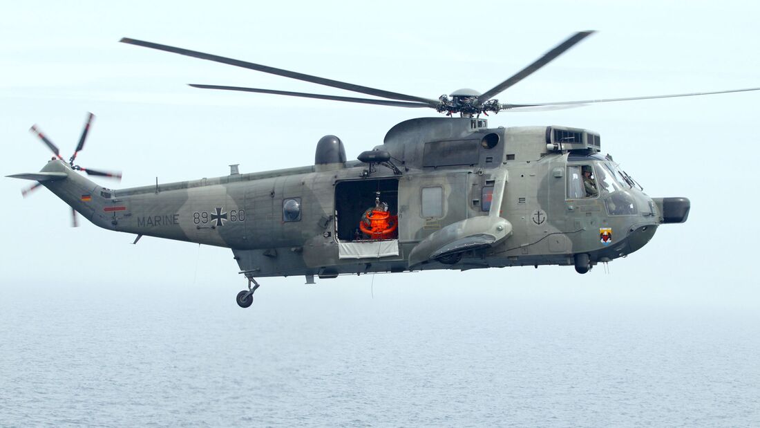 Marine fliegt 2019 insegesamt 114 SAR-Einsätze mit dem Sea King - FLUG