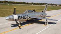 XF-84H Thunderscreech auf Rollweg