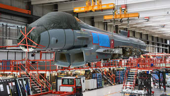 Zerlegter Eurofighter fürs Museum