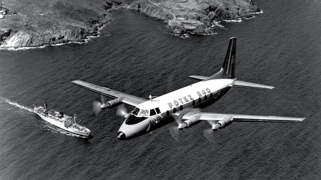 Potez 840 - Eines der ersten Regionalverkehrsflugzeuge