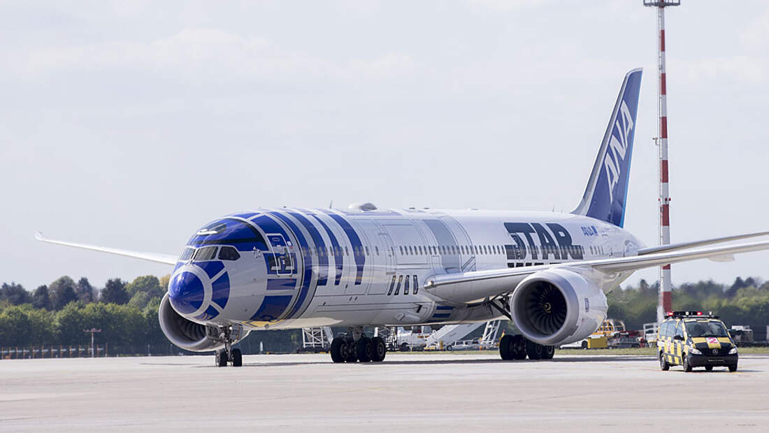 Ana Mit 787 9 Nach Dusseldorf Flug Revue