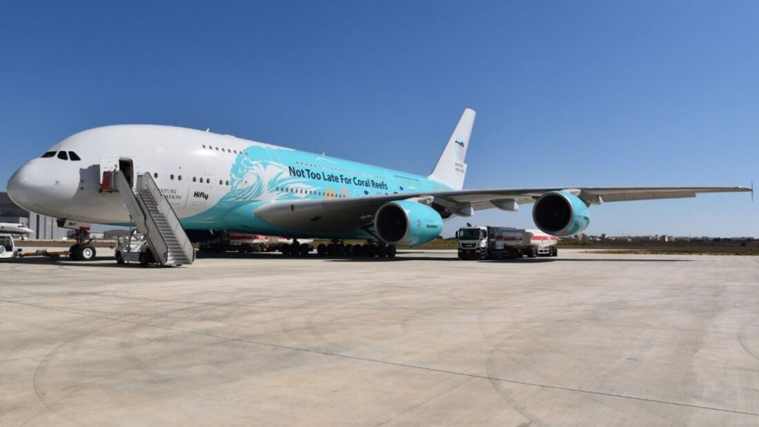 A380 übernimmt Evakuierungsflug
