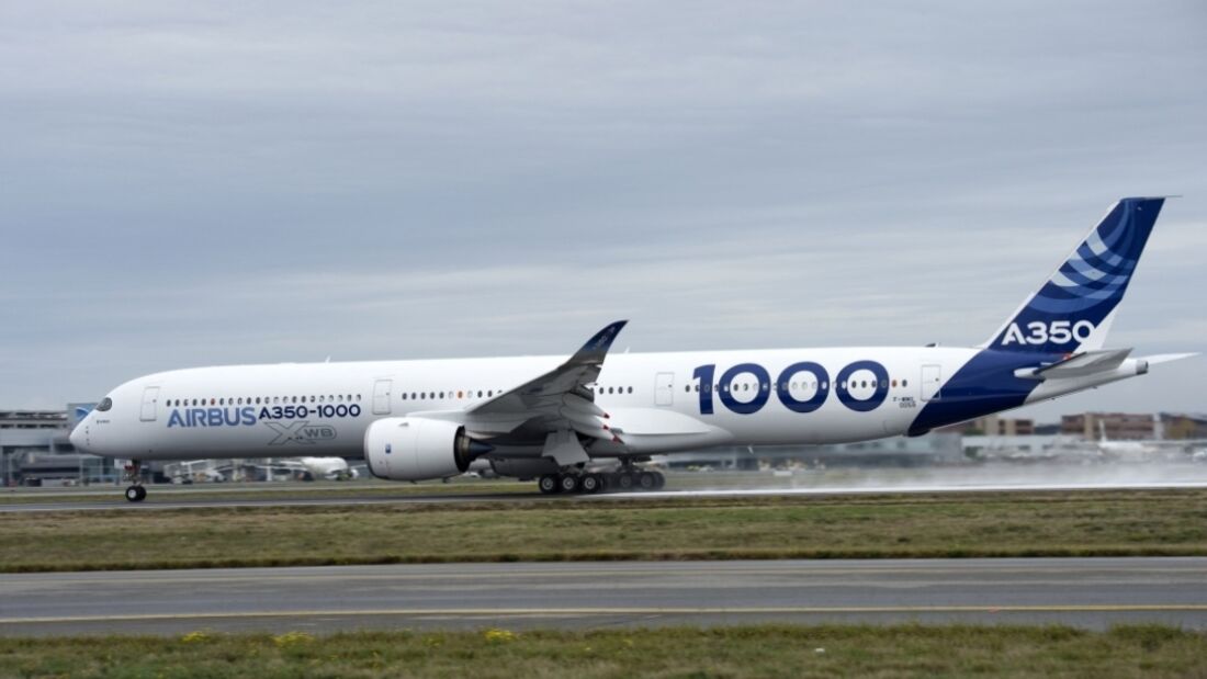 A350-1000 absolviert letzten Rolltest