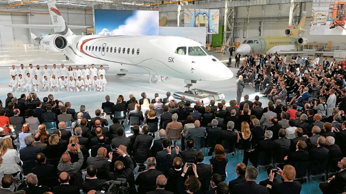 Roll-out der Falcon 5X