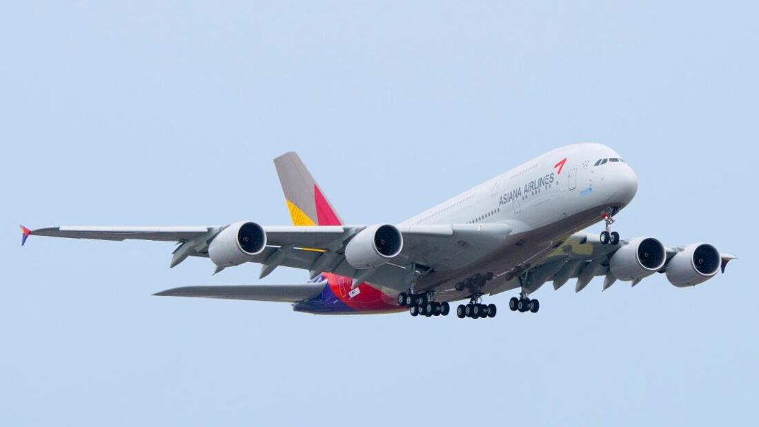 Asiana stellt Frankfurt auf A380 um