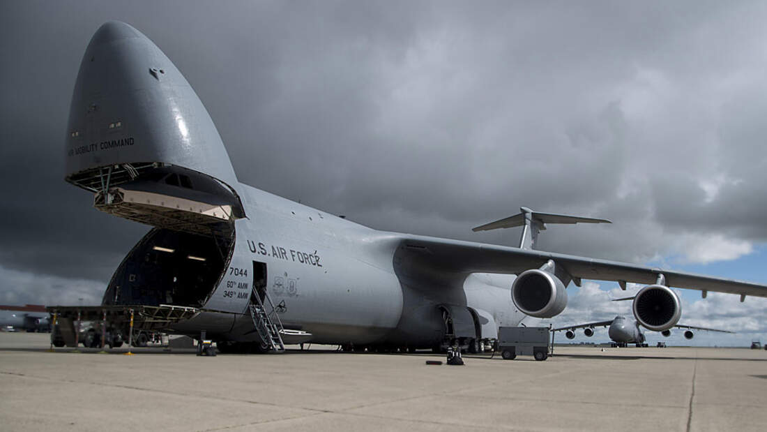 C 5M Galaxy vereinfacht Japan Flüge | FLUG REVUE Lockheed Martin hat die letzte C 5M Galaxy an die USAF