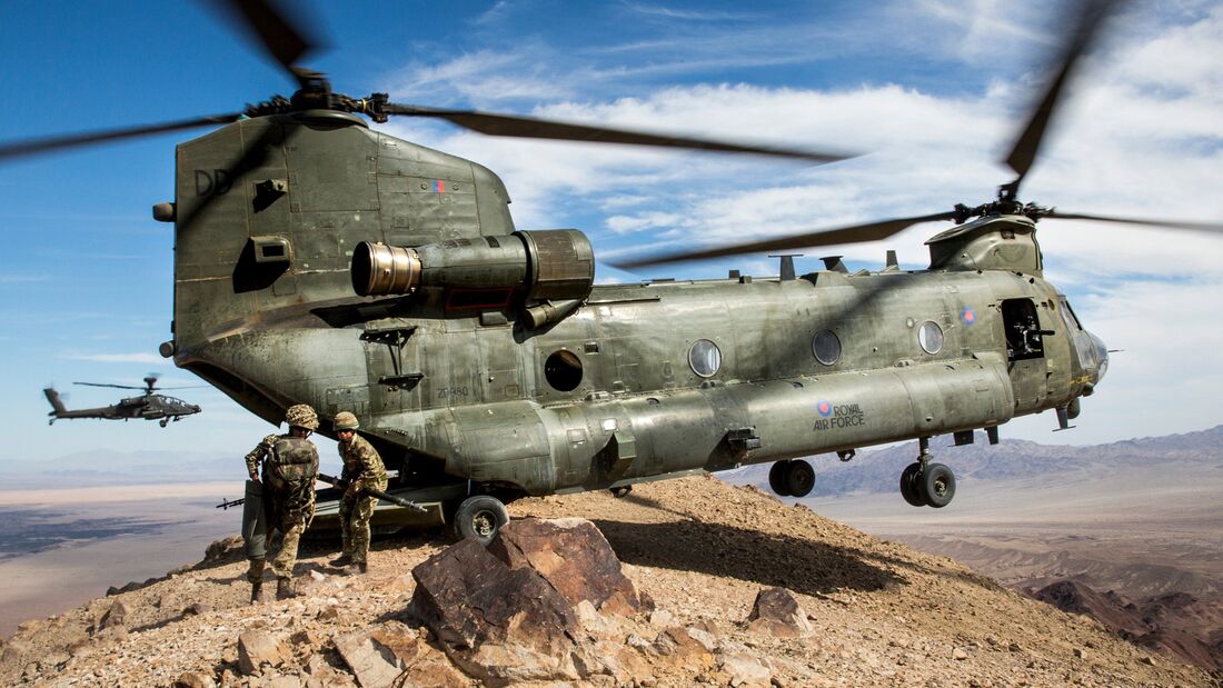 Royal Air Force feiert 40 Jahre Chinook