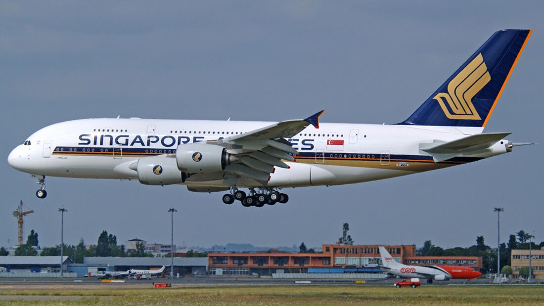 Zweite Ex-SIA A380 reist nach Lourdes