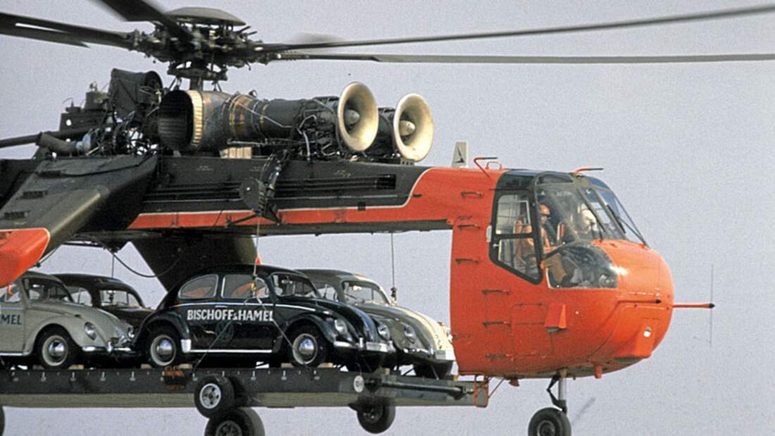 Sikorsky S64/CH54 Die Geschichte des Skycrane FLUG REVUE