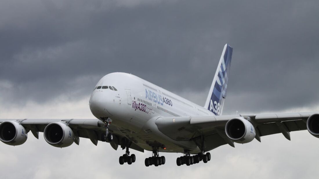 Airbus halbiert A380-Produktionsrate