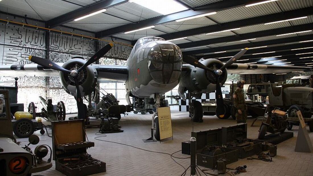 B-25 der Dutch Squadron in Overloon