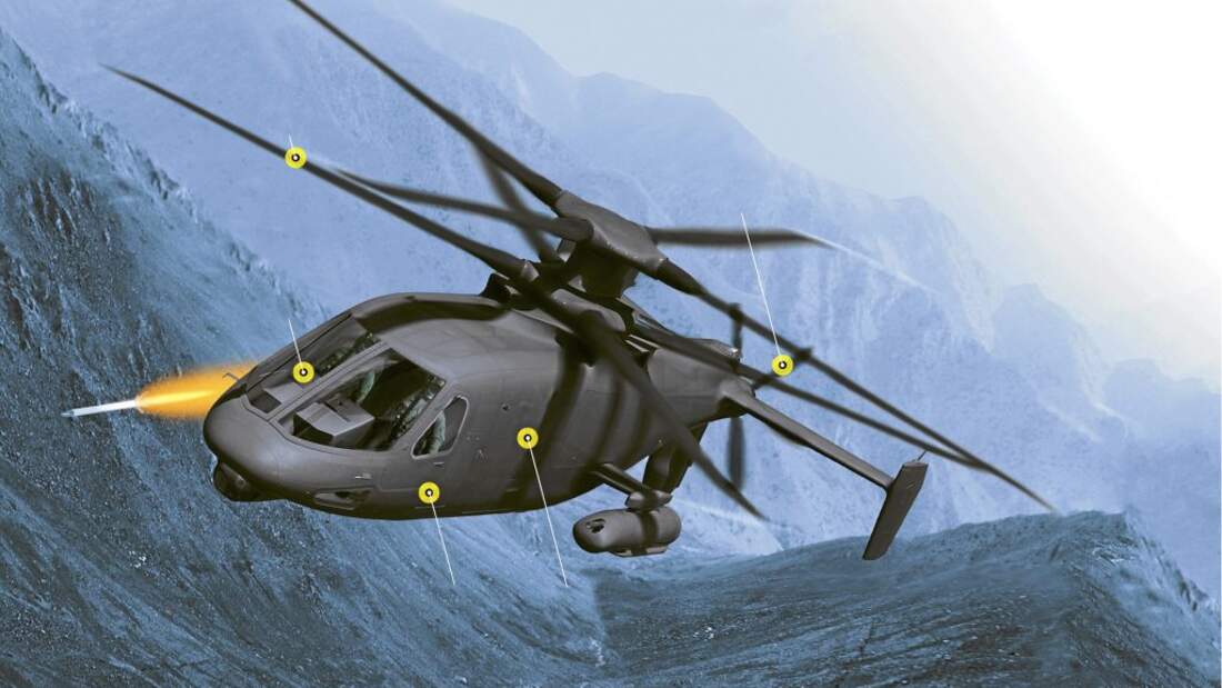 Sikorsky S97 Raider Neue Maßstäbe im Militärhubschrauberbau FLUG REVUE