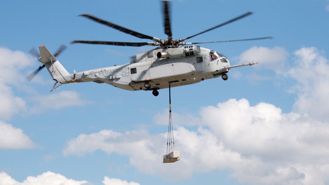 Erste Truppenversuche mit der CH-53K abgeschlossen