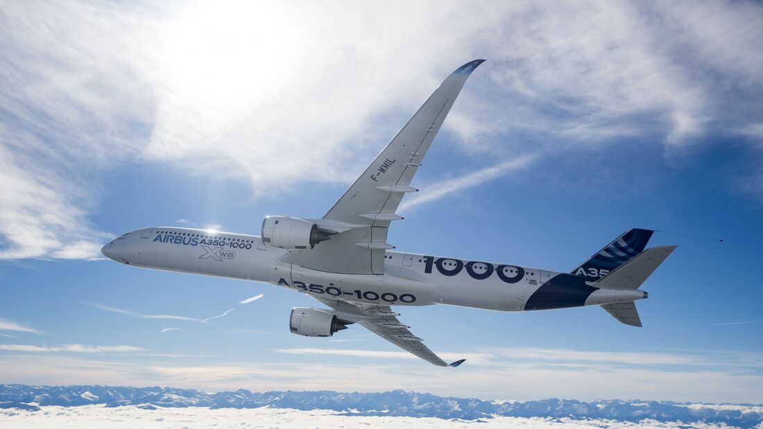 Airbus schickt die A350-1000 zur MAKS