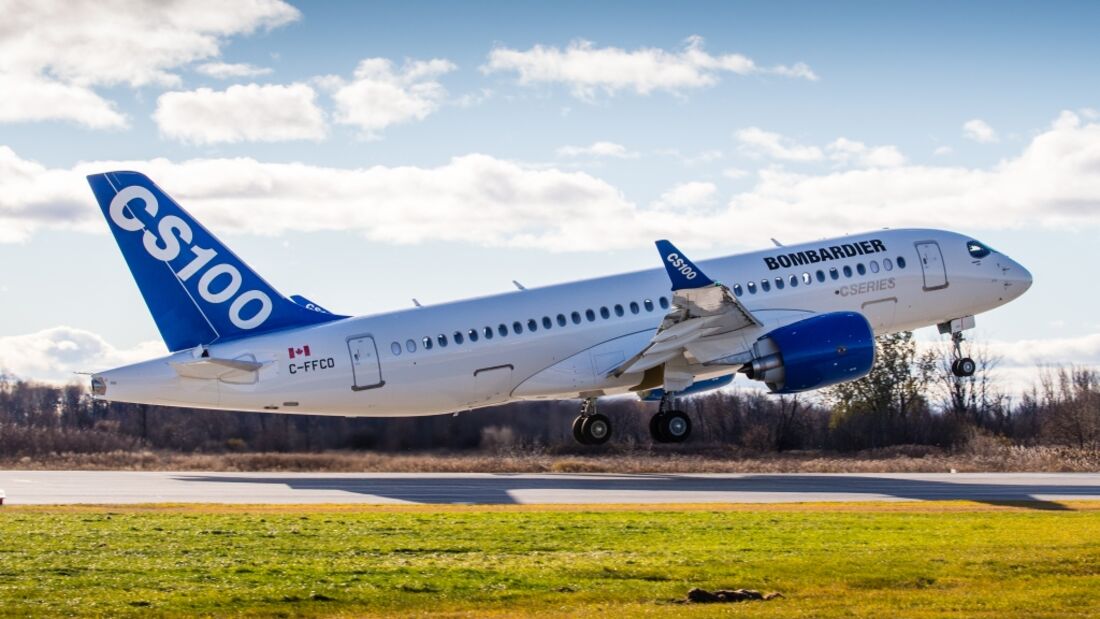 Bombardier erhält Musterzulassung für CS100
