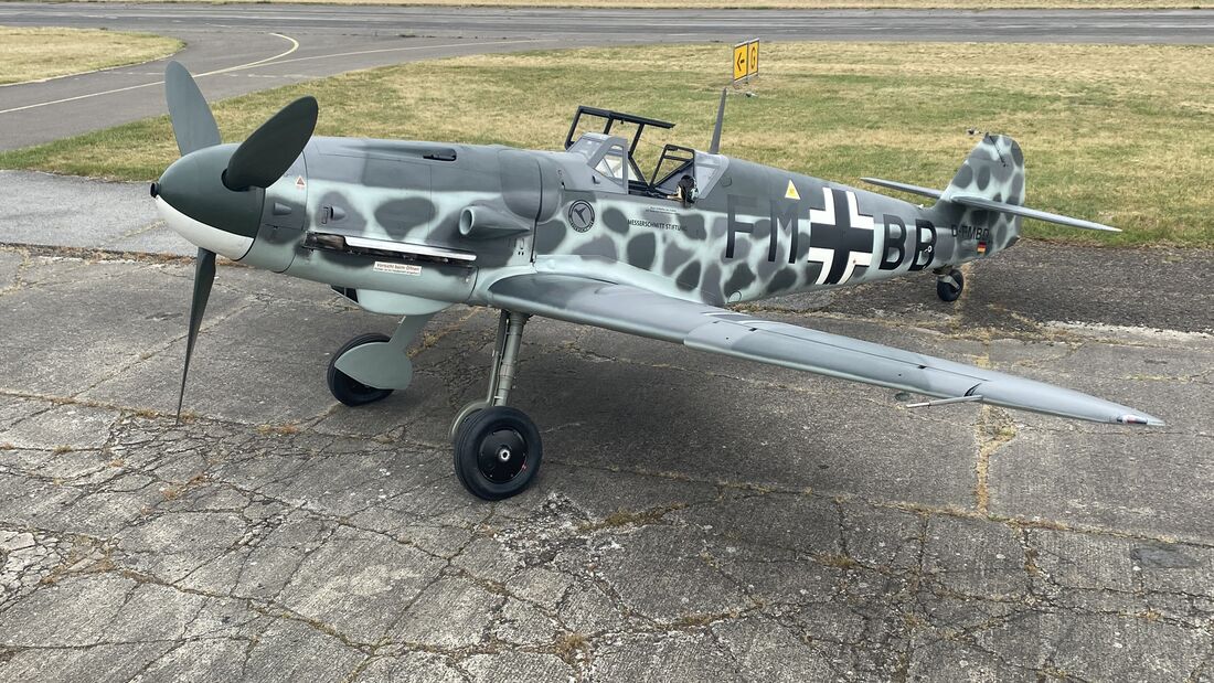 Bf-109 FMBB bereit zur Übergabe