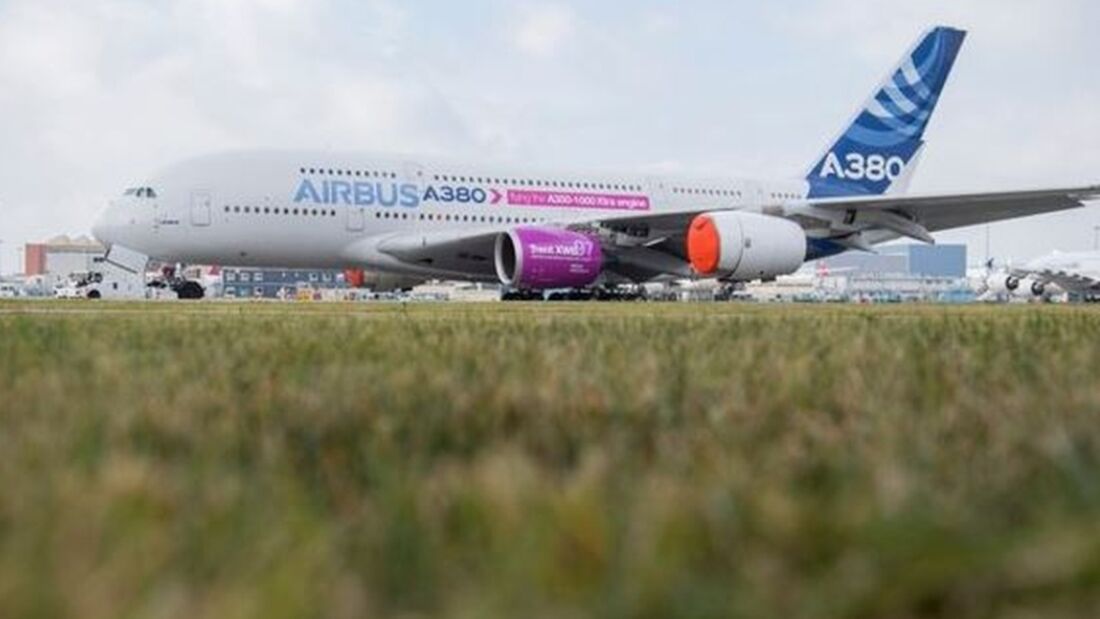 Airbus A380 für A350-1000-Triebwerkstest vorbereitet