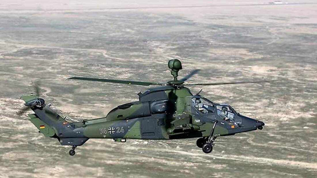 Studien für Kampfhubschrauber Tiger MkIII FLUG REVUE