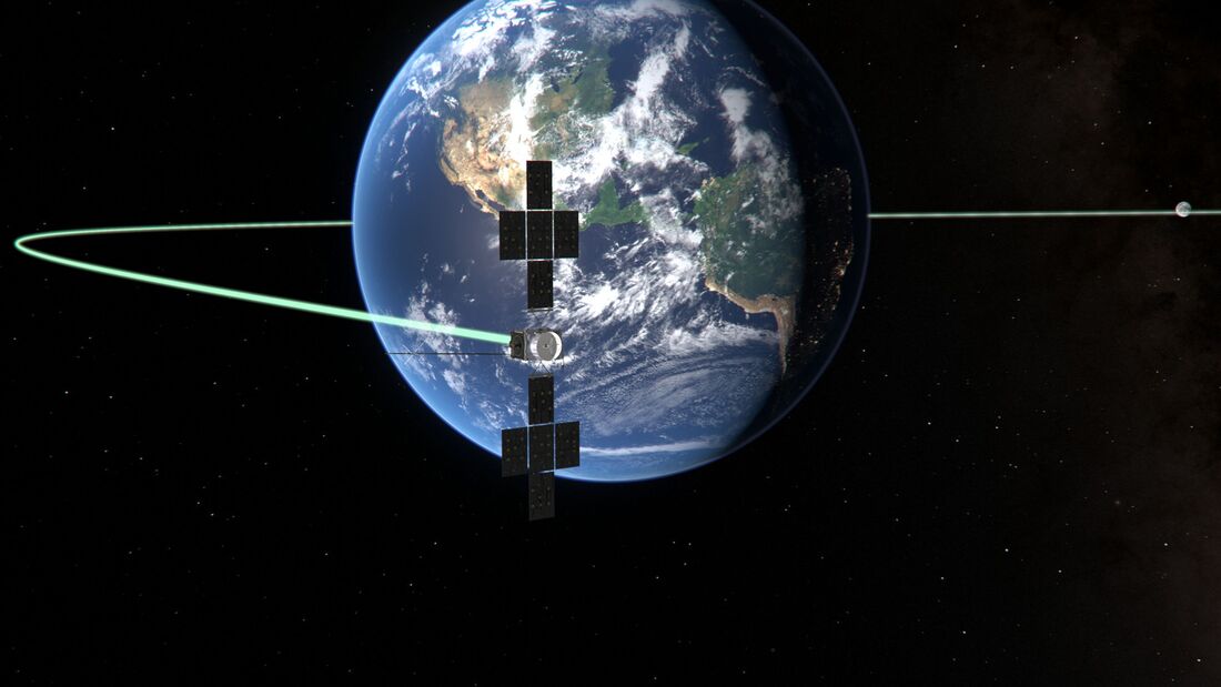 La sonda JUICE de la Agencia Espacial Europea regresa a la Tierra